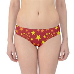 Star Stars Pattern Design Hipster Bikini Bottoms by Simbadda