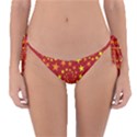 Star Stars Pattern Design Reversible Bikini Bottom View1