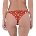 Star Stars Pattern Design Reversible Bikini Bottom View2