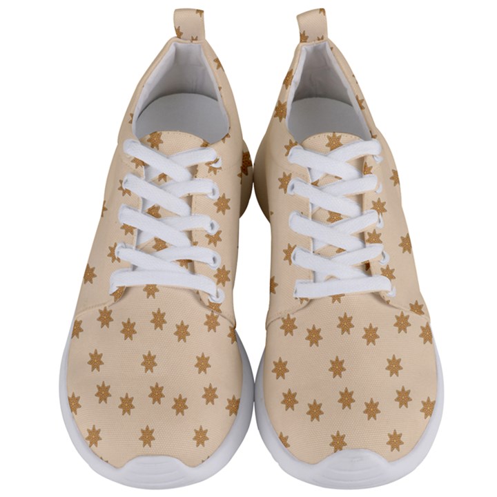 Pattern Gingerbread Star Men s Lightweight Sports Shoes