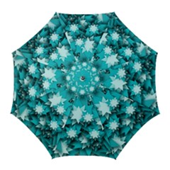 Stars Christmas Ice Decoration Golf Umbrellas by Simbadda