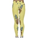 Pineapples Fruit Pattern Texture Lightweight Velour Classic Yoga Leggings View2