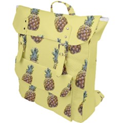 Pineapples Fruit Pattern Texture Buckle Up Backpack