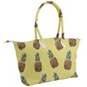 Pineapples Fruit Pattern Texture Canvas Shoulder Bag View2