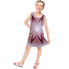 Star Christmas Festival Decoration Kids  Tunic Dress by Simbadda