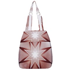 Star Christmas Festival Decoration Center Zip Backpack by Simbadda