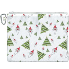 Christmas Santa Claus Decoration Canvas Cosmetic Bag (xxxl)