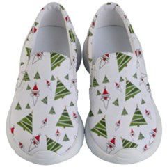 Christmas Santa Claus Decoration Kid s Lightweight Slip Ons by Simbadda