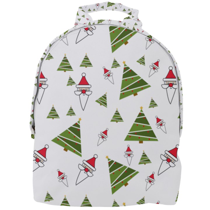 Christmas Santa Claus Decoration Mini Full Print Backpack