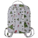 Christmas Santa Claus Decoration Flap Pocket Backpack (Large) View3