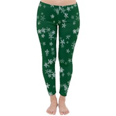 Template Winter Christmas Xmas Classic Winter Leggings