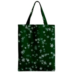 Template Winter Christmas Xmas Zipper Classic Tote Bag