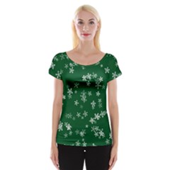 Template Winter Christmas Xmas Cap Sleeve Top by Simbadda