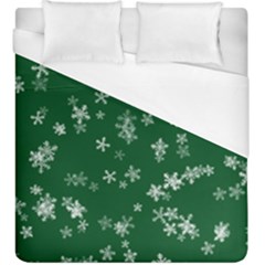 Template Winter Christmas Xmas Duvet Cover (king Size)