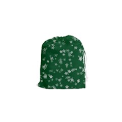 Template Winter Christmas Xmas Drawstring Pouch (xs)