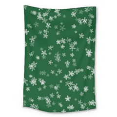 Template Winter Christmas Xmas Large Tapestry by Simbadda