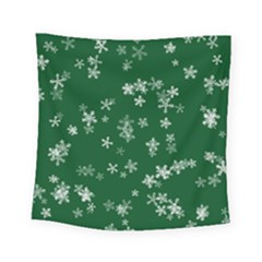 Template Winter Christmas Xmas Square Tapestry (small)