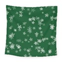 Template Winter Christmas Xmas Square Tapestry (Large) View1