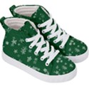 Template Winter Christmas Xmas Kid s Hi-Top Skate Sneakers View3