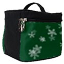 Template Winter Christmas Xmas Make Up Travel Bag (Small) View1