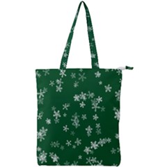 Template Winter Christmas Xmas Double Zip Up Tote Bag by Simbadda