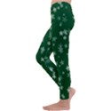 Template Winter Christmas Xmas Kids  Lightweight Velour Leggings View2