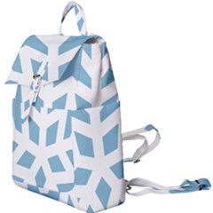 Snowflake Snow Flake White Winter Buckle Everyday Backpack