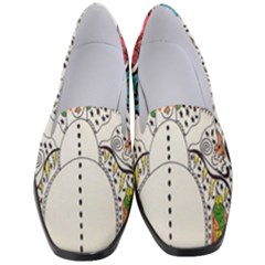 Happysnowman Women s Classic Loafer Heels