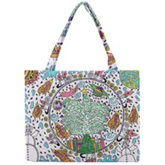 Snowglobe Mini Tote Bag by chellerayartisans