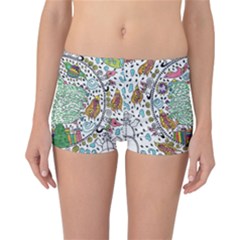 Snowglobe Reversible Boyleg Bikini Bottoms by chellerayartisans