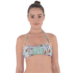 Snowglobe Halter Bandeau Bikini Top by chellerayartisans