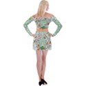 Snowglobe Off Shoulder Top with Mini Skirt Set View2