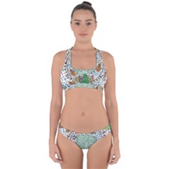 Snowglobe Cross Back Hipster Bikini Set by chellerayartisans