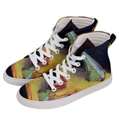 Cosmicchristmastree Men s Hi-top Skate Sneakers by chellerayartisans