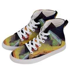 Cosmicchristmastree Women s Hi-top Skate Sneakers by chellerayartisans