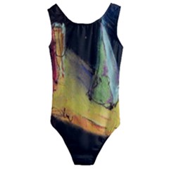 Cosmicchristmastree Kids  Cut-out Back One Piece Swimsuit by chellerayartisans