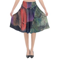 Tree&presents Flared Midi Skirt by chellerayartisans