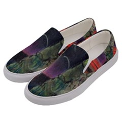 Tree&presents Men s Canvas Slip Ons by chellerayartisans