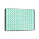 Mint Triangle shape pattern Mini Canvas 7  x 5  (Stretched) View1