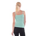 Mint Triangle shape pattern Spaghetti Strap Top View2