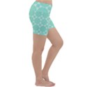 Mint Star pattern Lightweight Velour Yoga Shorts View3