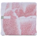 Tulip red and white pen drawing Back Support Cushion View4