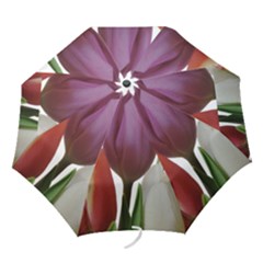 Tulips Bouquet Folding Umbrellas by picsaspassion