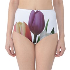 Tulips Bouquet Classic High-waist Bikini Bottoms by picsaspassion