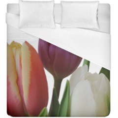 Tulips Bouquet Duvet Cover (king Size) by picsaspassion