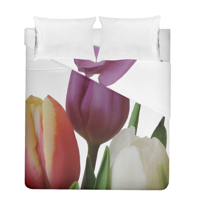 Tulips bouquet Duvet Cover Double Side (Full/ Double Size)