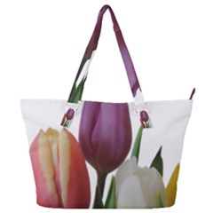 Tulips Bouquet Full Print Shoulder Bag