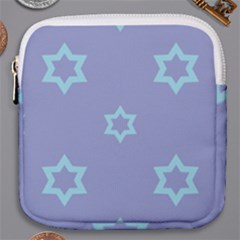 Star Christmas Night Seamlessly Mini Square Pouch