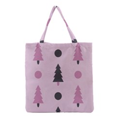 Christmas Trees Tree Fir Den Grocery Tote Bag by Wegoenart