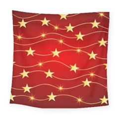 Background Christmas Decoration Square Tapestry (large)